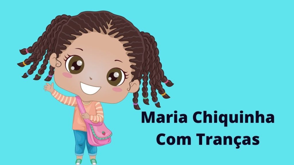 Penteado Infantil com elásticos e Maria Chiquinha