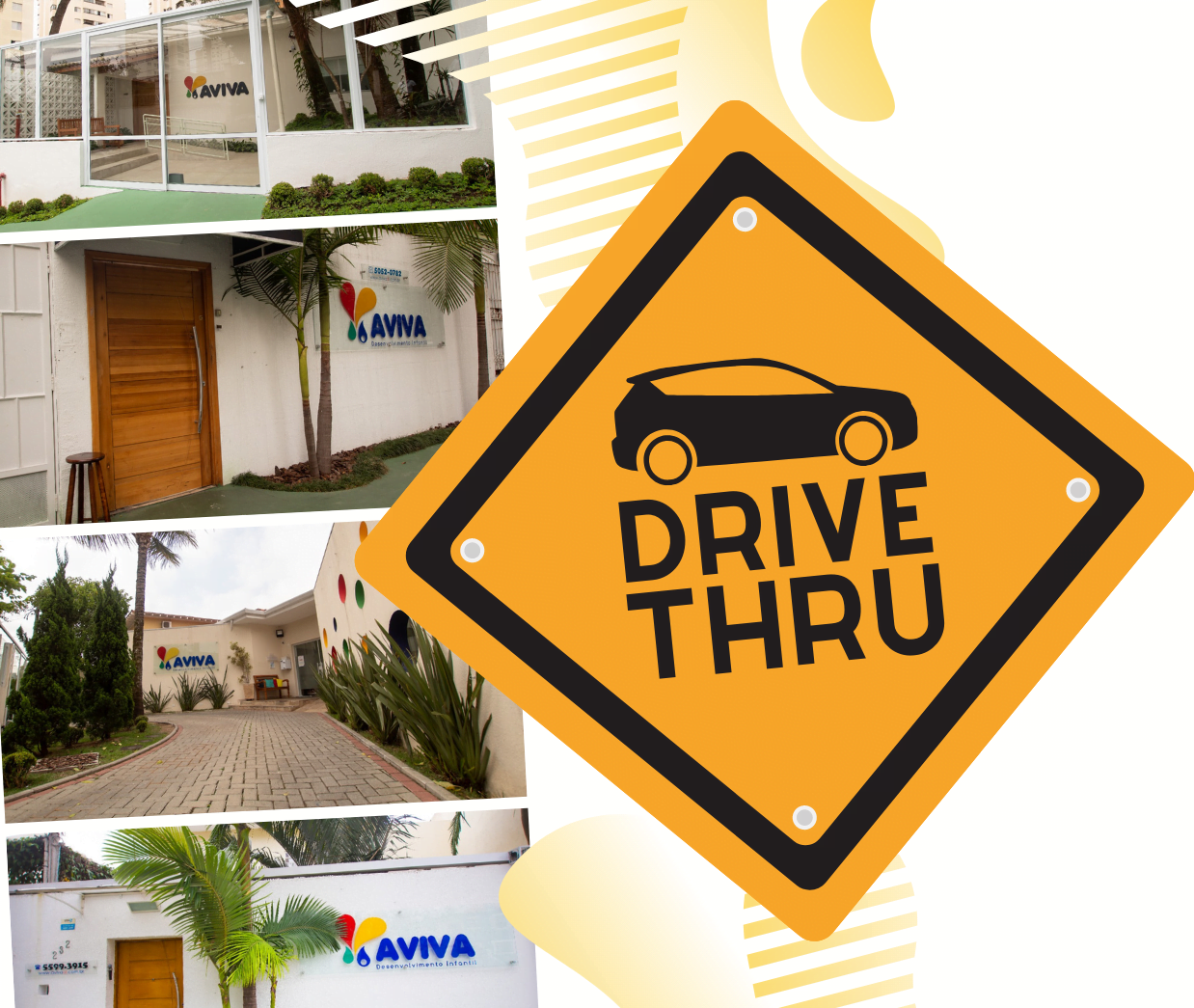Drive Thru | Entrega de materiais para o grupo 4 e 5