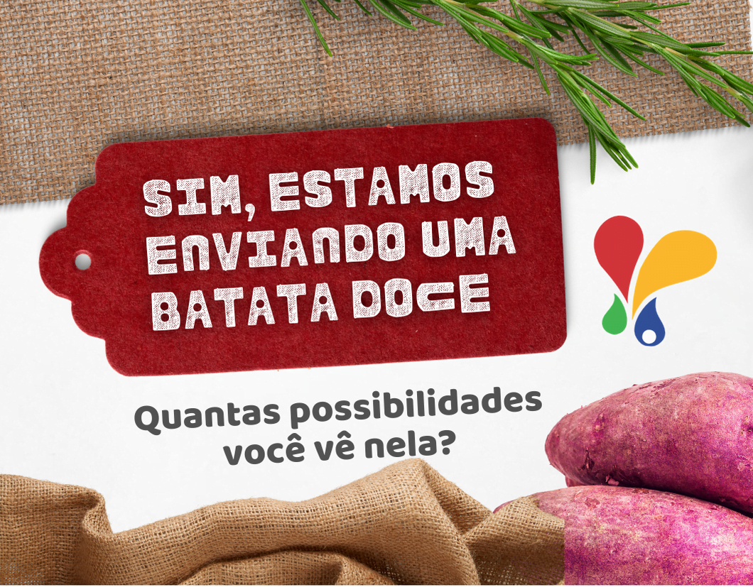 O brincar com elementos diversos | Batata doce