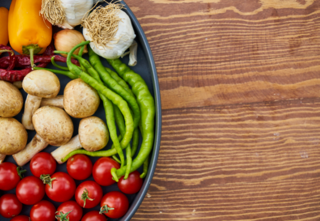 Dê preferência a ervas naturais para agregar sabor aos legumes