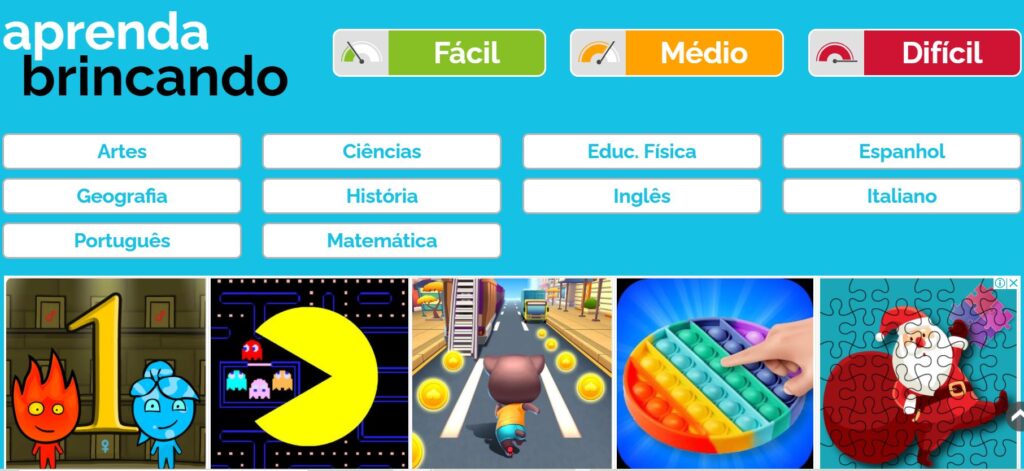 Jogos Online na Educação Infantil