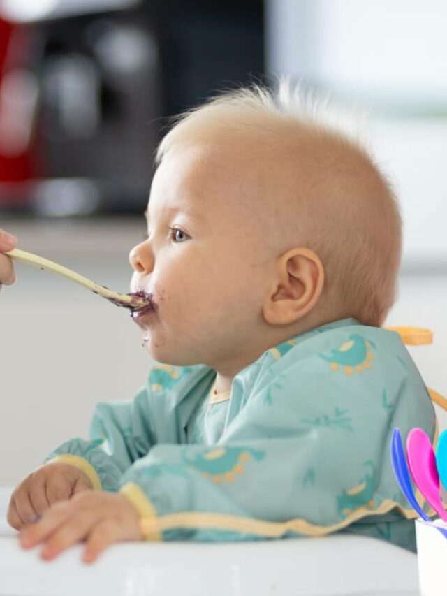 Como escolher a melhor colher para a introdução alimentar do bebê.