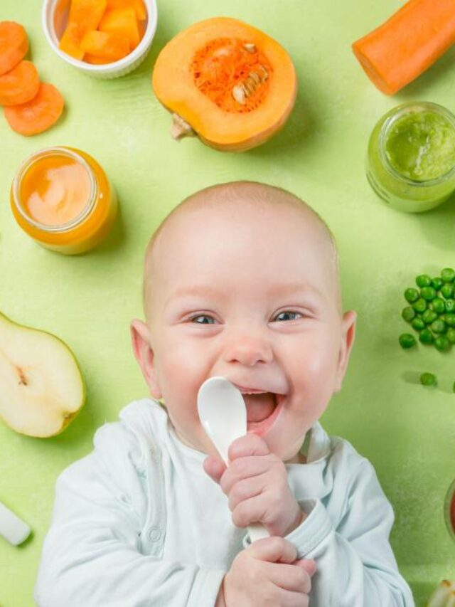 Melhores alimentos para fazer a papinha do bebê.