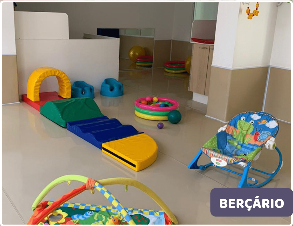 Foto do berçário da eunidade de Unidade Moema da escola infantil AVIVA