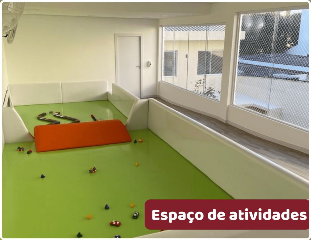 Espaço de Atividades da unidade de São Bernardo do Campo da escola infantil AVIVA
