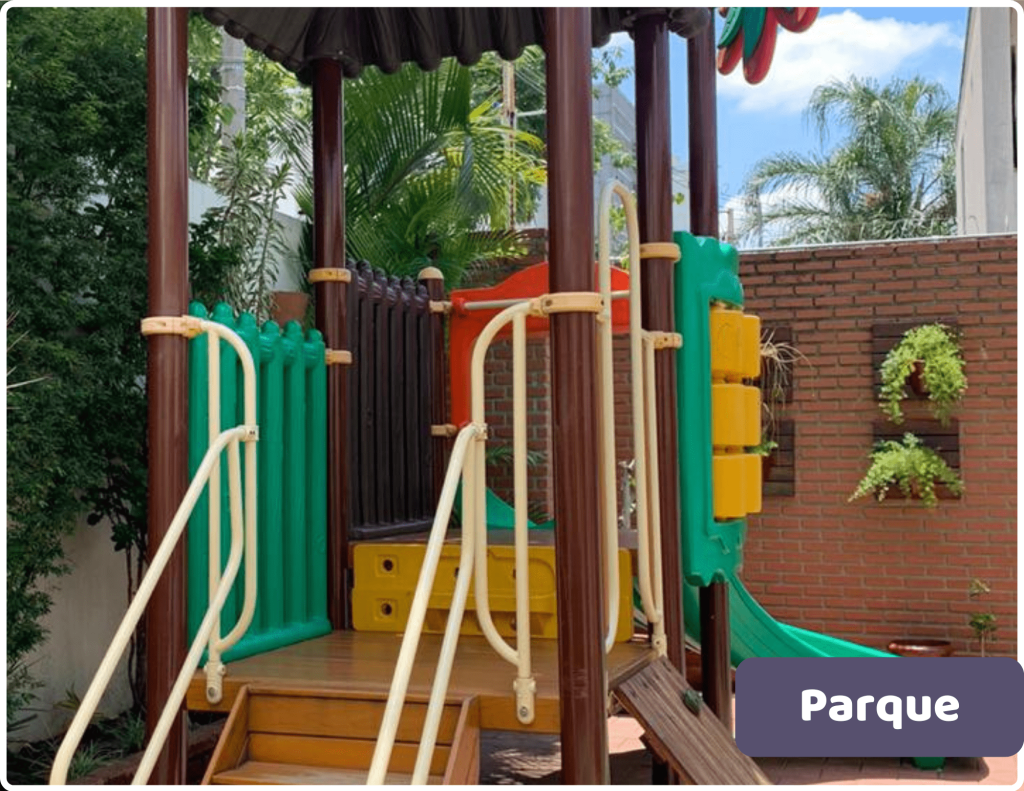 Foto do parque da unidade de Moema da escola infantil AVIVA