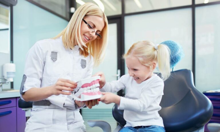Dentista infantil na Vila Olímpia em São Paulo.