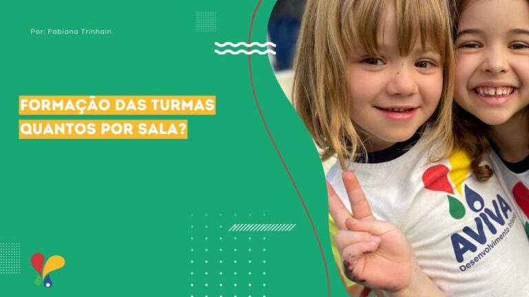 Como é a formação das turmas na Aviva? Quantos alunos são por turma?