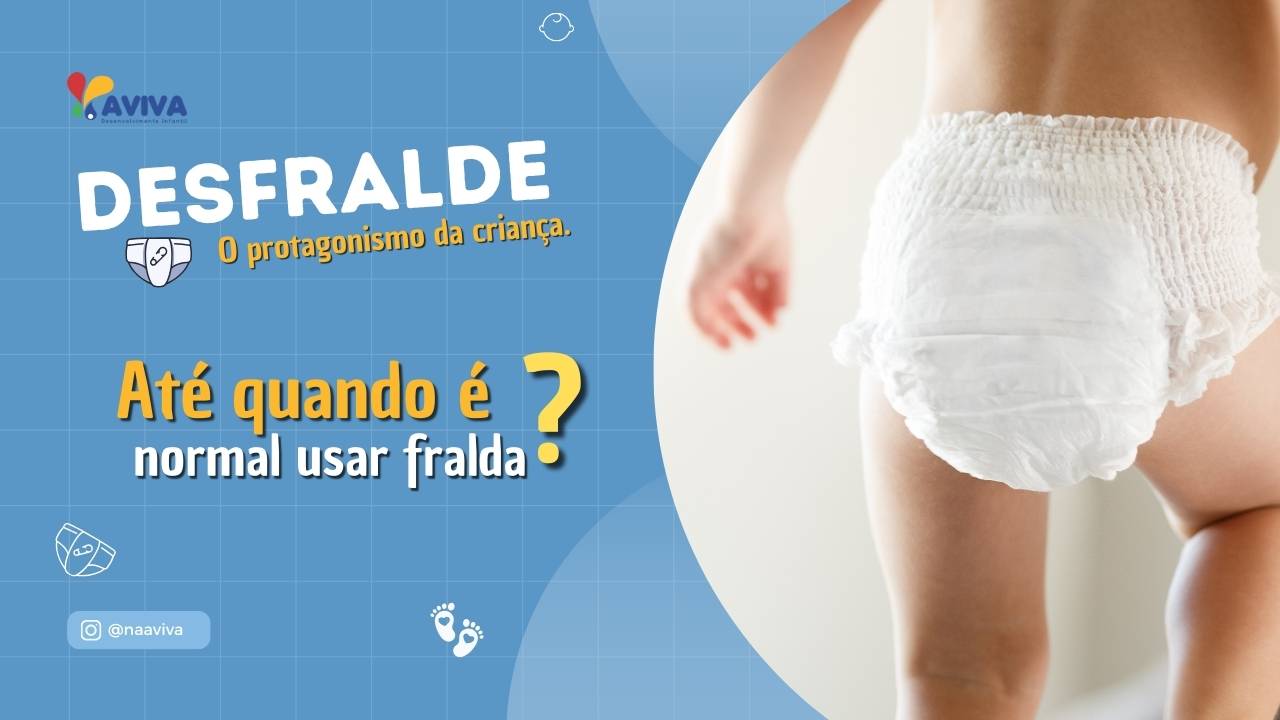 Até que idade é normal a criança usar fralda?