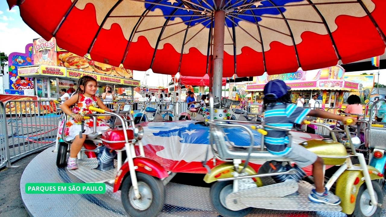 Parques de diversão em São Paulo e região para levar as crianças.
