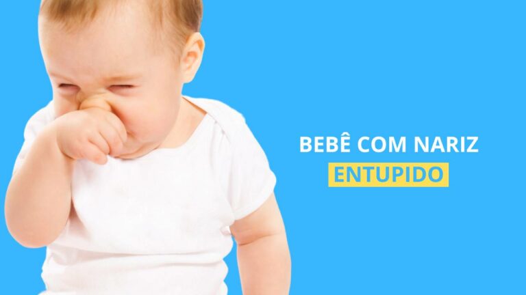 Bebê com nariz entupido: 5 dicas para desentupir e o que você não deve fazer!